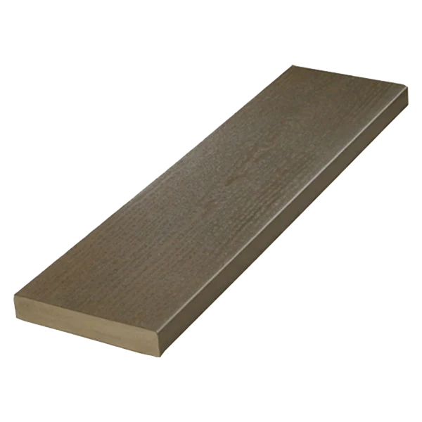 Clubhouse PVC Walnut Solid Clubhouse Walnut PVC Decking 12ft Solid - Image 1