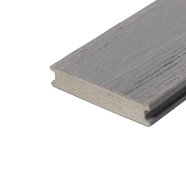 TruNorth Amazon Grey Solid TruNorth Amazon Grey Composite Decking 20ft Grooved - Accuspan - Image 1