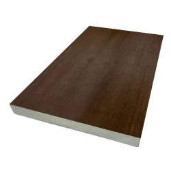 Zuri Hickory PVC Decking 12ft Fascia , Zuri Hickory PVC Decking 12ft Riser