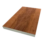 Zuri Walnut PVC Decking 12ft Fascia, Zuri Walnut PVC Decking 12ft Riser