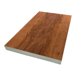 Zuri Walnut PVC Decking 12ft Fascia, Zuri Walnut PVC Decking 12ft Riser