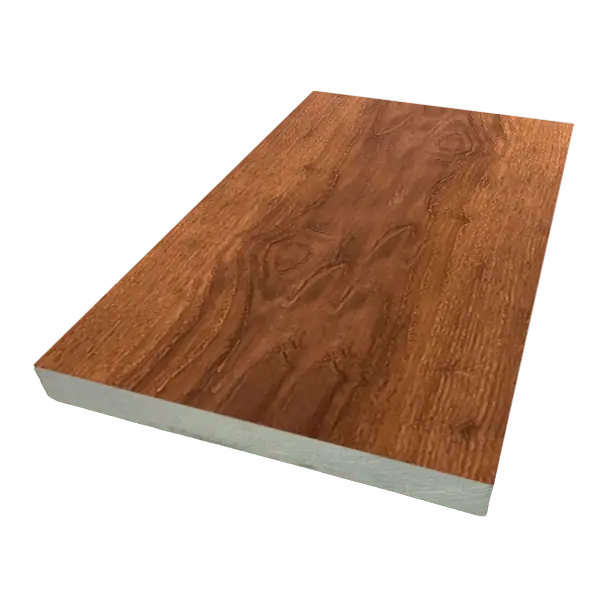 Zuri Walnut PVC Decking 12ft Fascia, Zuri Walnut PVC Decking 12ft Riser
