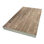 Zuri Weathered Gray PVC Decking 12ft Riser , Zuri Weathered Gray PVC Decking 12ft Fascia