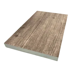 Zuri Weathered Gray PVC Decking 12ft Riser , Zuri Weathered Gray PVC Decking 12ft Fascia