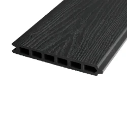 Black WoodGrain Composite Fence Board 6ft