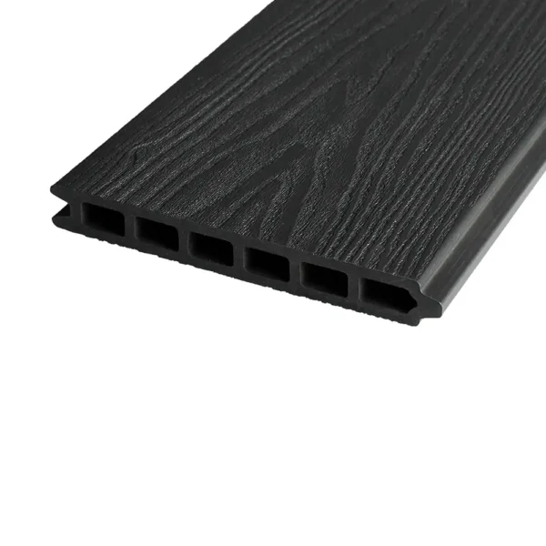 Black WoodGrain Composite Fence Board 6ft