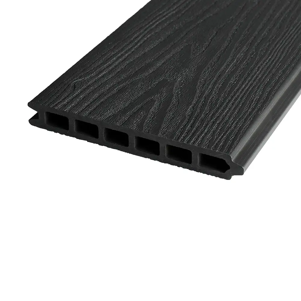 Black WoodGrain Composite Fence Board 6ft Black WoodGrain Composite Fence Board 6ft