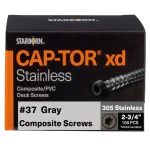 CAP-TOR XD Stainless Colour Screws 2.75 x 100 PC/pack