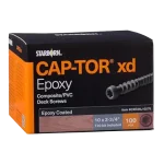 CAP-TOR XD Epoxy Colour Screws 2.75 x 100 PC/pack , CAP-TOR XD Epoxy Colour Screws 2.75 x 350 PC/pack