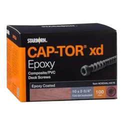 CAP-TOR XD Epoxy Colour Screws 2.75 x 100 PC/pack , CAP-TOR XD Epoxy Colour Screws 2.75 x 350 PC/pack