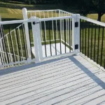 Century Aluminum Picket Railing 42"x8' - Image 5