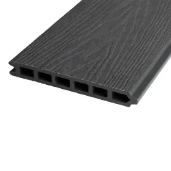 Charcoal WoodGrain Composite Fence Board 6ft