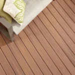 Fiberon Good Life Multi Bungalow composite deck with rich brown streaking