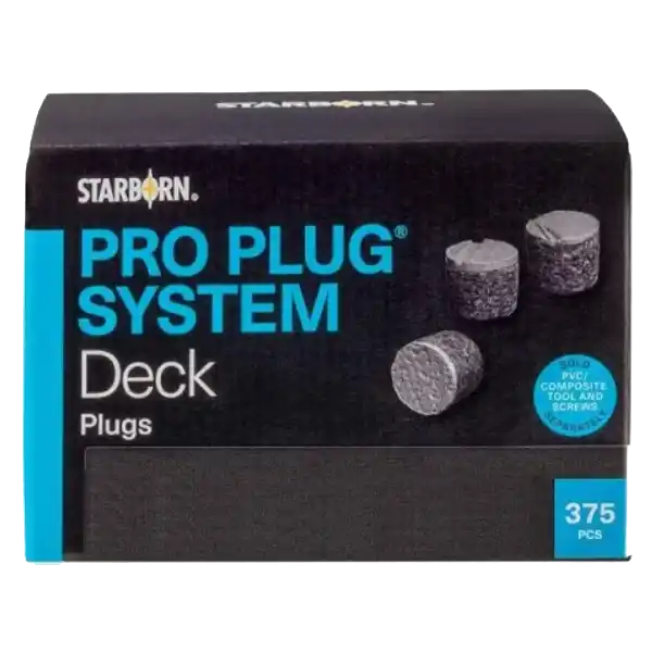 Pro Plug System - Plugs Only x 375/pack for Woodbridge and Fiberon Pro Plug System - Plugs Only x 375/pack for TruNorth , Pro Plug System - Plugs Only x 100/pack