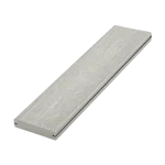 Woodbridge Silver Stone PVC Decking 4inch Sample; Woodbridge Silver Stone PVC Decking 20ft Grooved; Woodbridge Silver Stone PVC Decking 16ft Grooved; Woodbridge Silver Stone PVC Decking 12ft Grooved
