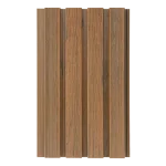 Teak 3D Slat Composite Cladding 12ft - Image 3