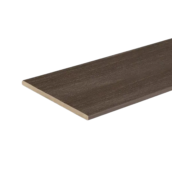 TimberTech Dark Hickory PVC Decking 12ft Fascia