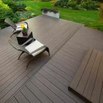 TimberTech Legacy Espresso decking in deep, rich brown finish