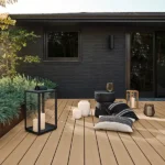 TimberTech Vintage Weathered Teak decking with sun-bleached tan tones