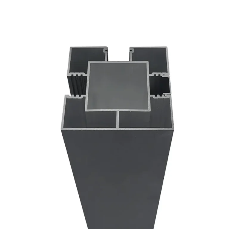 Corner Post 10' Black Aluminum structure