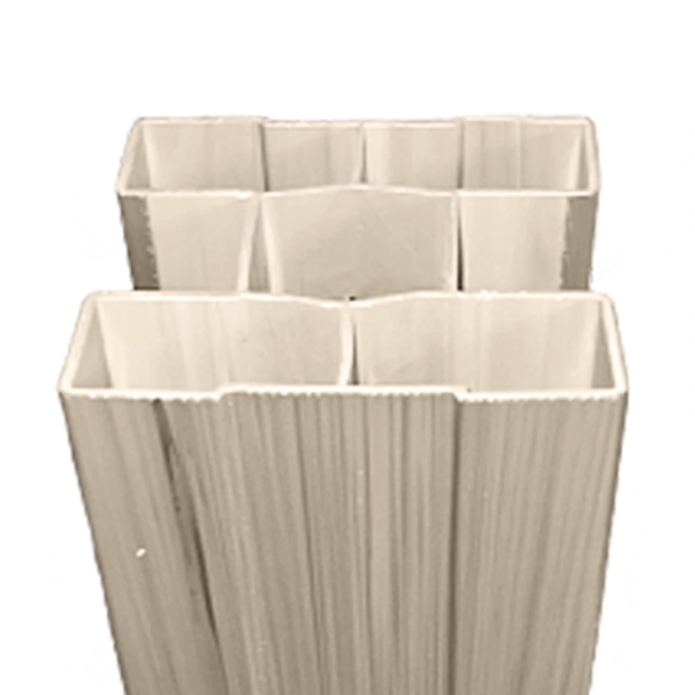 Green Teak Vinyl H-Post Green Teak H-Post 5"x5"x9' - Image 1