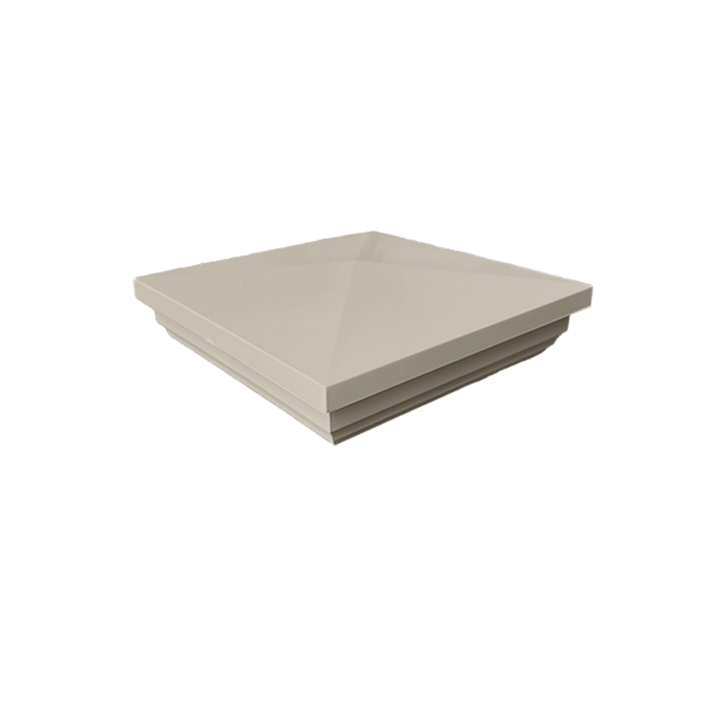Khaki Vinyl Post Cap New Englad Khaki 5" Post Cap New England - Image 1