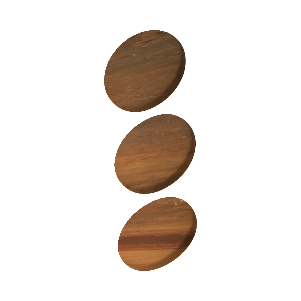 Mocha Walnut Plugs Mocha Walnut 3/8" Plugs – (50 Units / Bag) - Image 1