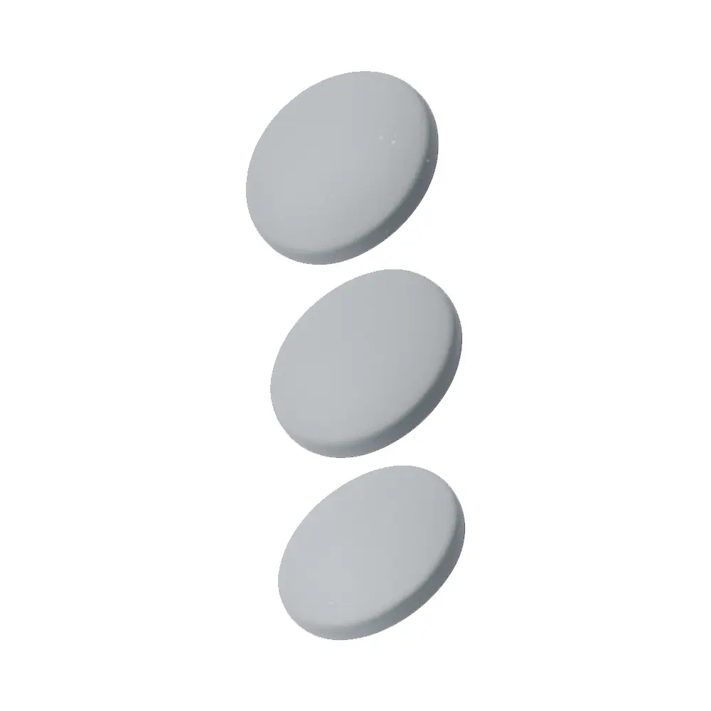 Modern Grey Plugs Modern Grey 3/8" Plugs – (50 Units / Bag) - Image 1